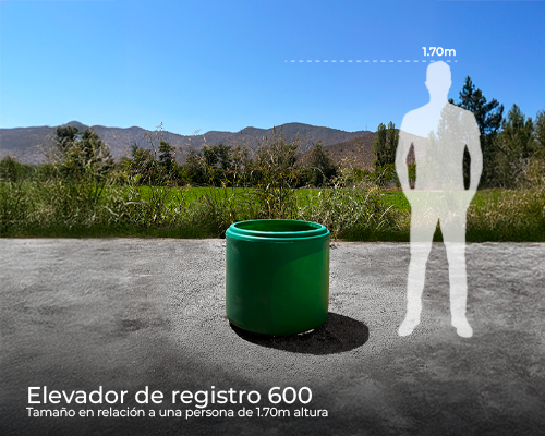 Elevador de registro 600
