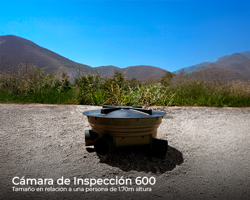 Cámara de inspección 600