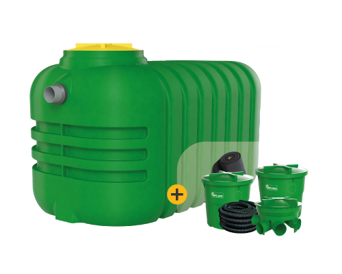 Combo fosa séptica 2000 lts. (hasta 6 personas)