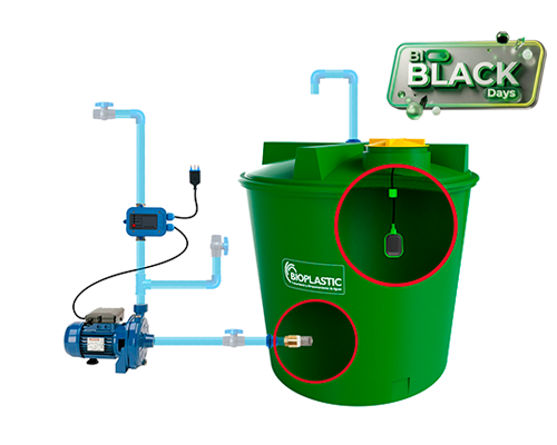 Estanque 5400 lts + kit bomba 1 hp