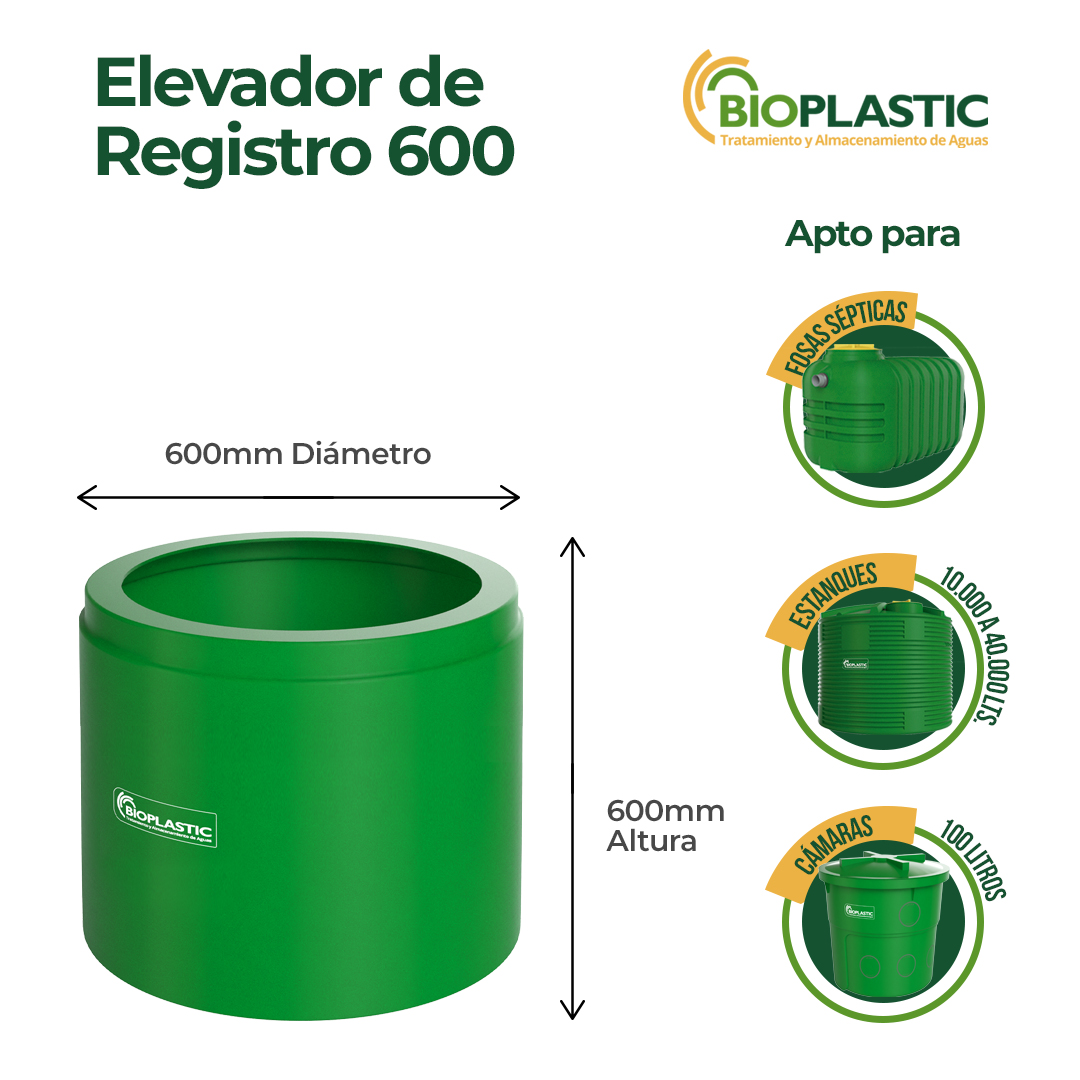 Elevador de registro 600