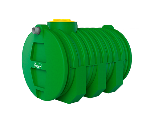 Fosa séptica horizontal 3250 lts monoblock